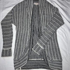 Black/White Cardigan